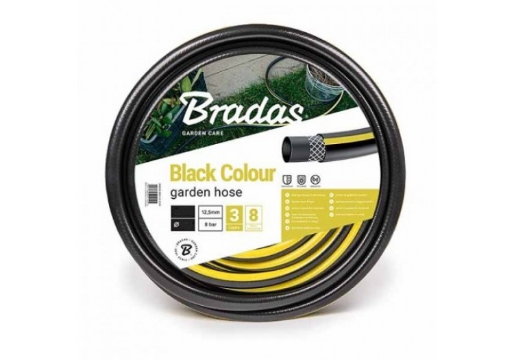 Шланг поливочный Bradas BLACK COLOUR 5/8" - 50 м. - 016999