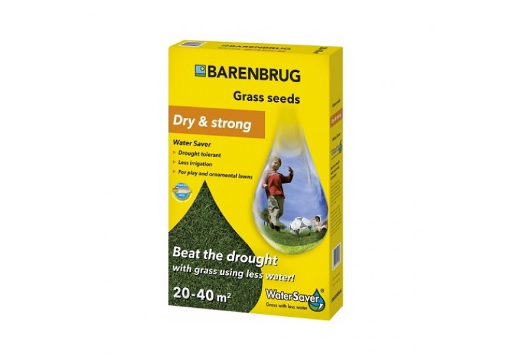 Газонная трава Barenbrug Засухоустойчивая Water Saver Dry strong 1 кг - 49105