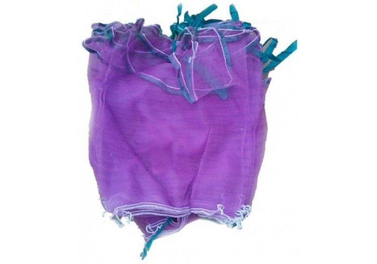 Сетка-мешок, защитная сетка для винограда 22х33 фиолетовая 50 шт